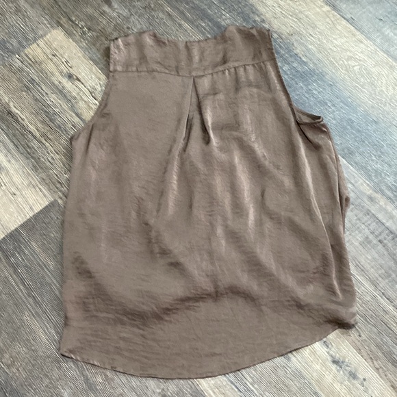 KUT from The Kloth Elegant Brown Sleeveless Top - Picture 5 of 7